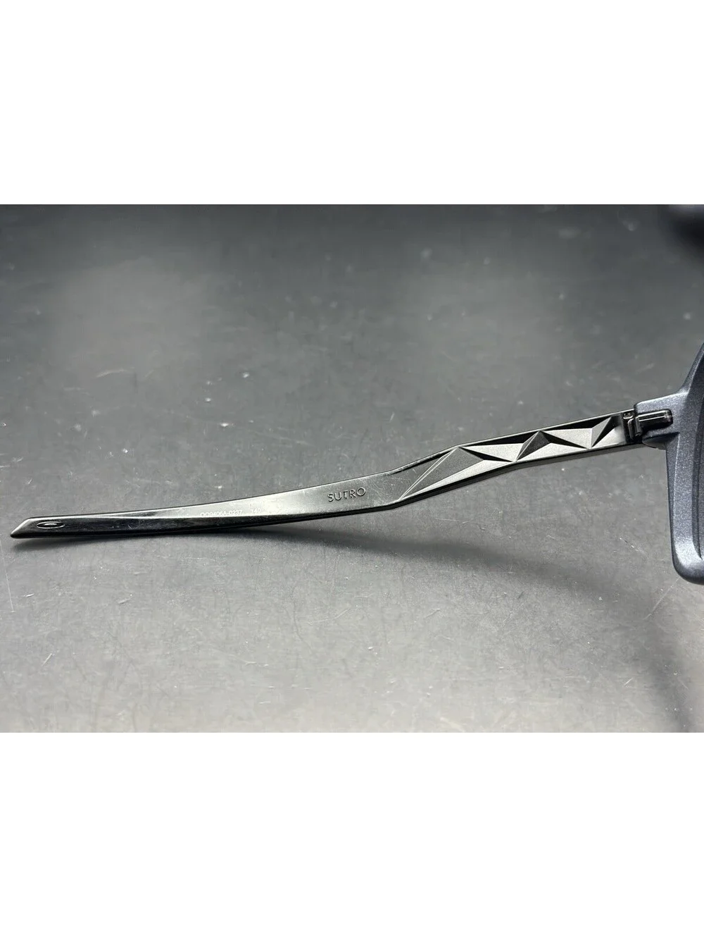 Oakley Sutro Blue Steel/Polished Black Frame (No Icons)
